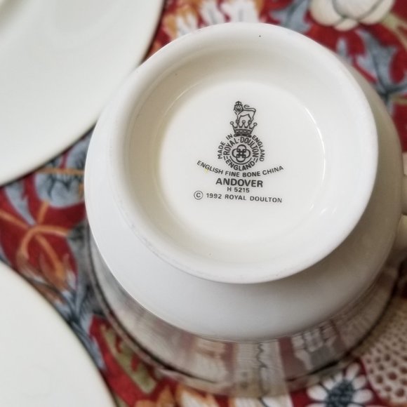 Royal Doulton Andover 5 pc Place Setting Elegant English Fine Bone China - Picture 11 of 12